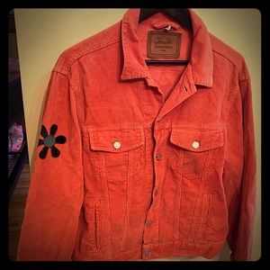 Vintage CK patch corduroy jacket. ECU